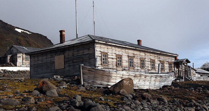 Tikhaya Harbor, Franz Josef Land, Russian Arctic National Park