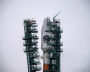 Подготовка к запуску ракеты-носителя «Союз-2.1б» с космическим аппаратом «Арктика-М» c космодрома Байконур