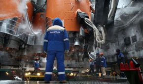 Подготовка к запуску ракеты-носителя «Союз-2.1б» с космическим аппаратом «Арктика-М» c космодрома Байконур