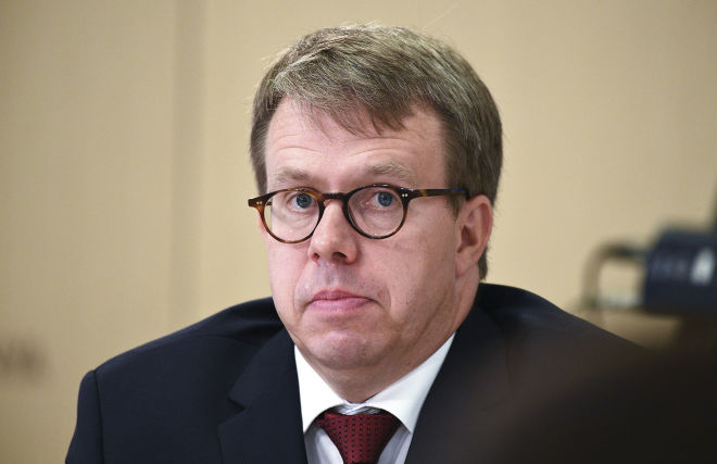 Чрезвычайный и Полномочный Посол Финляндии в РФ Антти Хелантеря