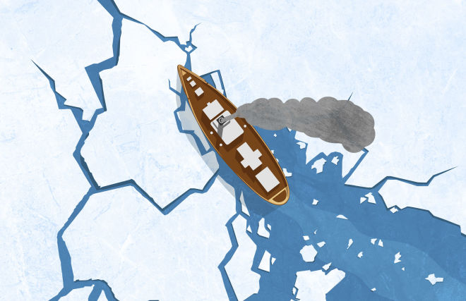 «Пайлот», который плывёт: история первого в мире ледокола