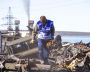 Уборка мусора в Певеке в рамках проекта «Чистая Арктика»