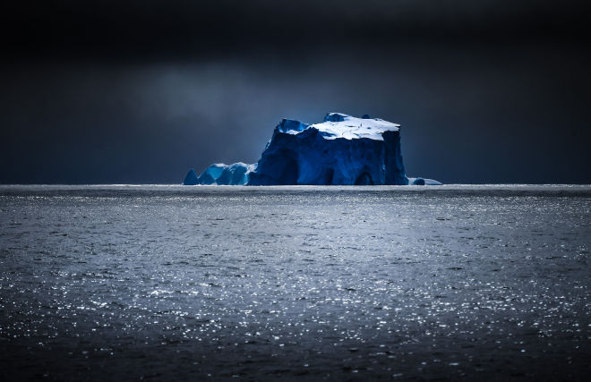 Northernmost Danish island turns out to be a dirty iceberg