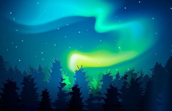 Polar lights: where do they come from and why are they green?