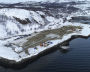 Construction of the Lavna coal transshipment facility in the Murmansk Region.