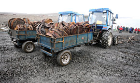 Defense Ministry units collect over 3,600 tons of scrap metal in the Arctic
