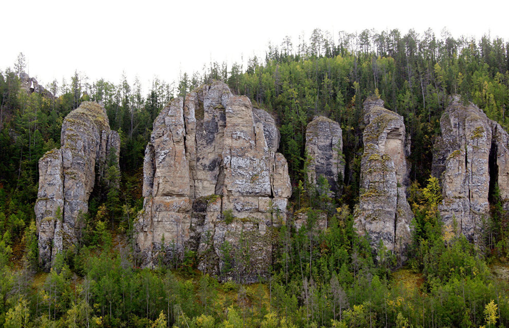 Yakutia’s Sinyaya Pillars recognized by UNESCO