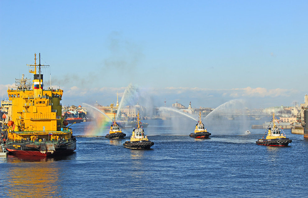 Фестиваль ледоколов в Санкт-Петербурге