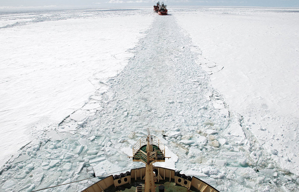The Northern Sea Route, a path through the ice