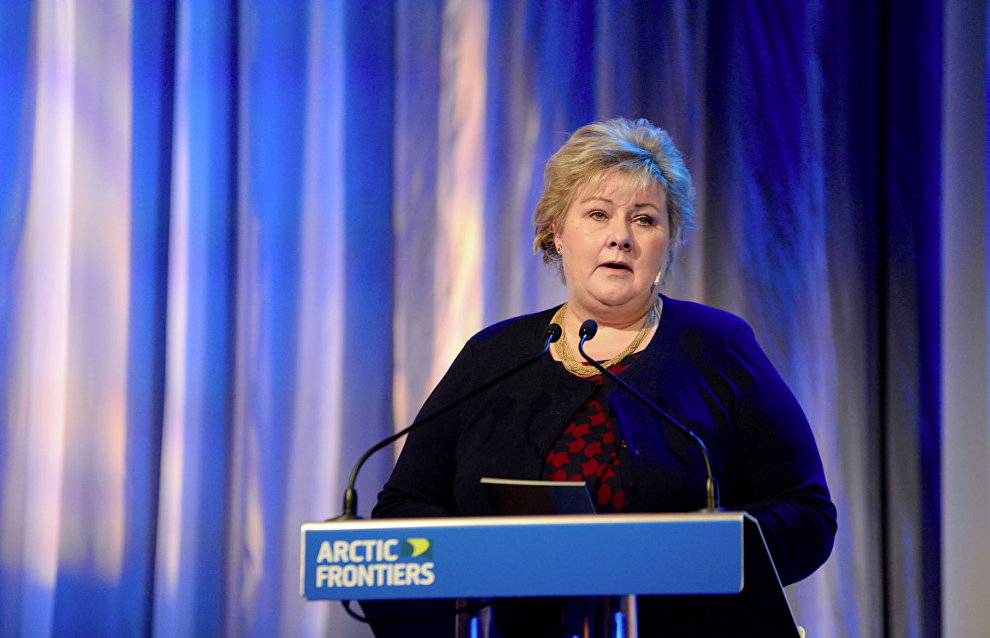 Erna Solberg: Russia, Norway cooperate successfully in Arctic