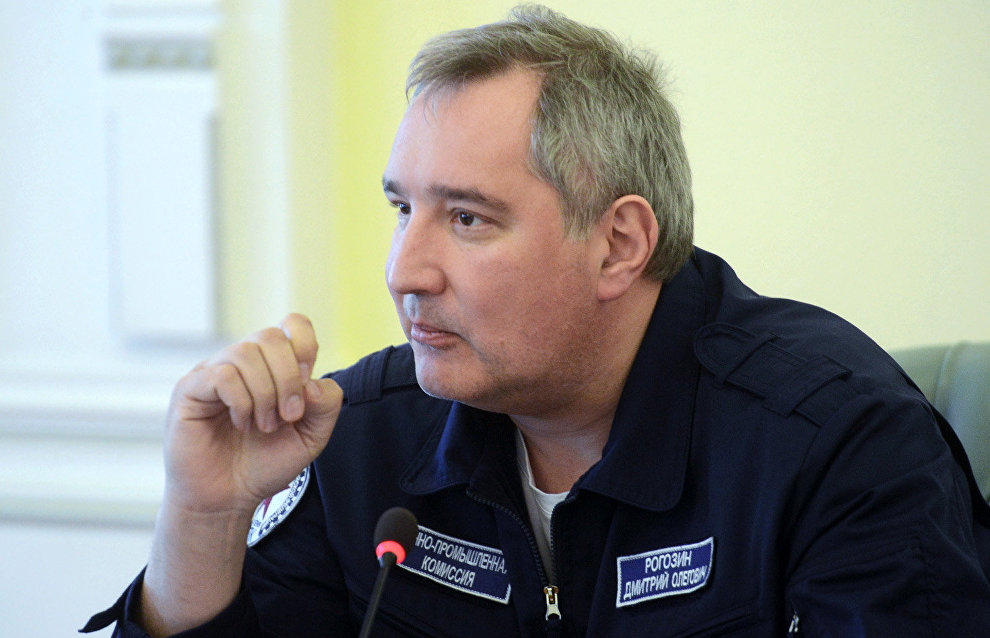 Rogozin proposes territorial principle for Arctic development program