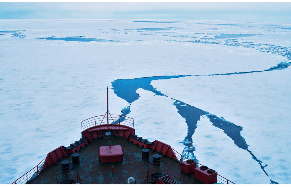 New sea-going icebreakers are tested within the Northern Sea Route