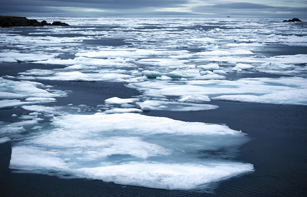 Разработана методика восстановления данных о площади арктических морских льдов