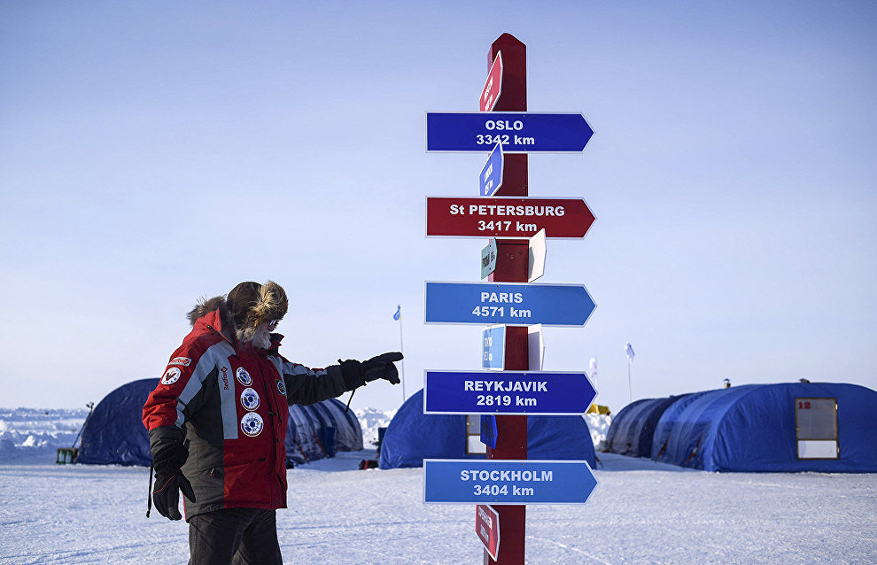 В районе Северного полюса ведётся подготовка к открытию лагеря «Барнео-2017»