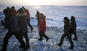 Владимир Путин поблагодарил за проделанную работу участников «арктической уборки» на острове Земля Александры