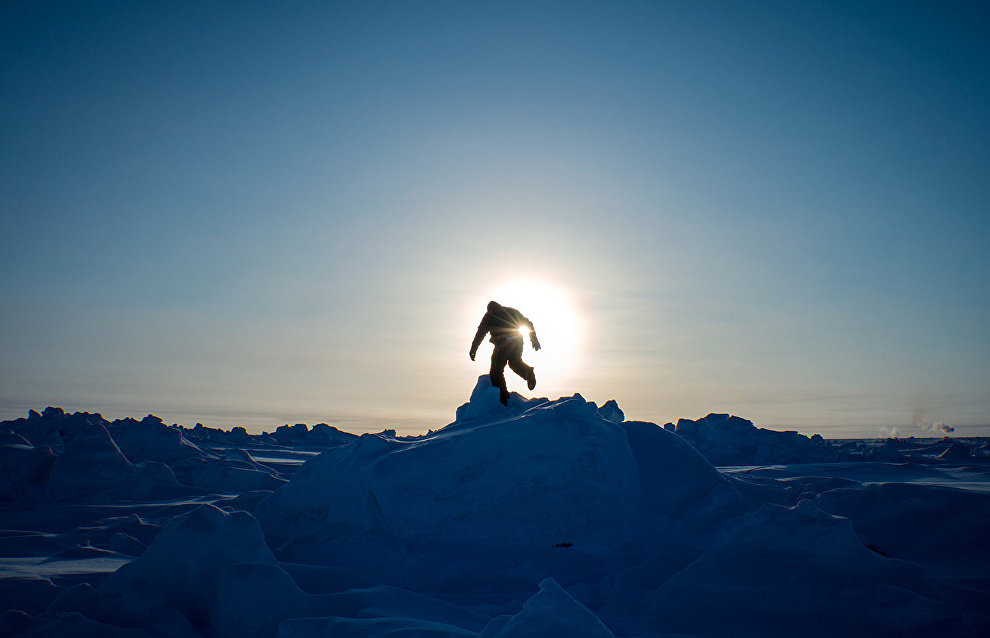 Арктический марафон: 42 км по снегу