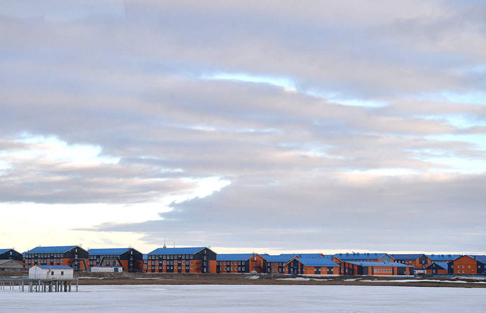 Sabetta workers' settlement in Yamal-Nenets Autonomous Area