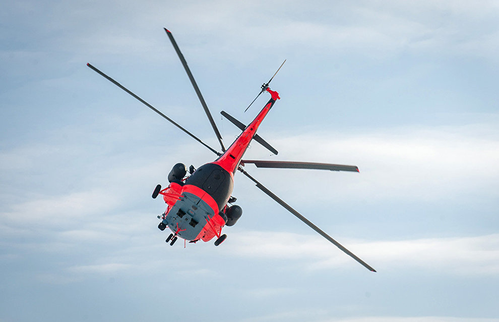 Минобороны РФ получило два арктических вертолёта Ми-8АМТШ-ВА