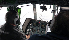 Спасатели МЧС обследовали 100 км береговой линии в поисках вертолёта Ми-8