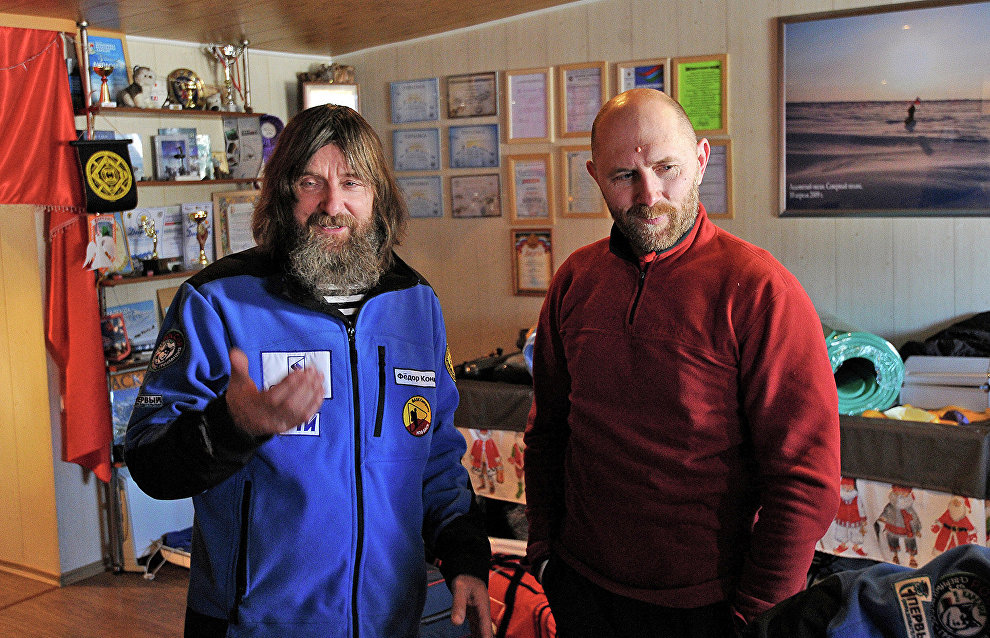 Travelers Konyukhov and Simonov to set off for the North Pole in February