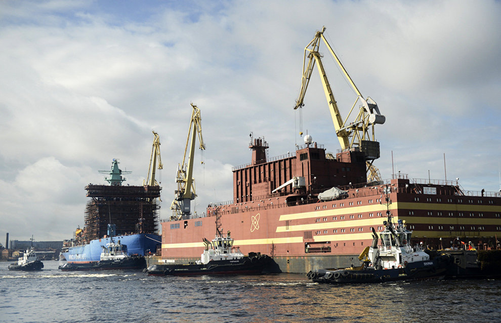 Russian floating nuclear power plant to take on fuel in Murmansk