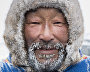 A Nenets man, the winner of the race on Reindeer Herders’ Day. The village of Tukhard, Taimyr