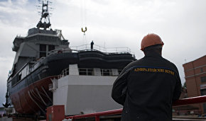 Пожар на ледоколе «Виктор Черномырдин» не повлияет на сроки его сдачи
