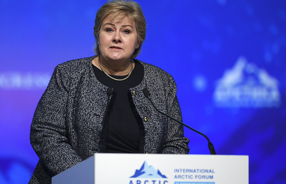 Norwegian prime minister pledges to work to ensure security in the Barents Sea