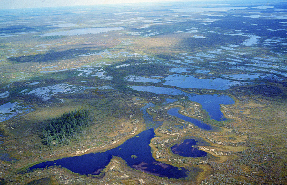 Scientists study thermokarst lake emissions in Western Siberia and the Arctic