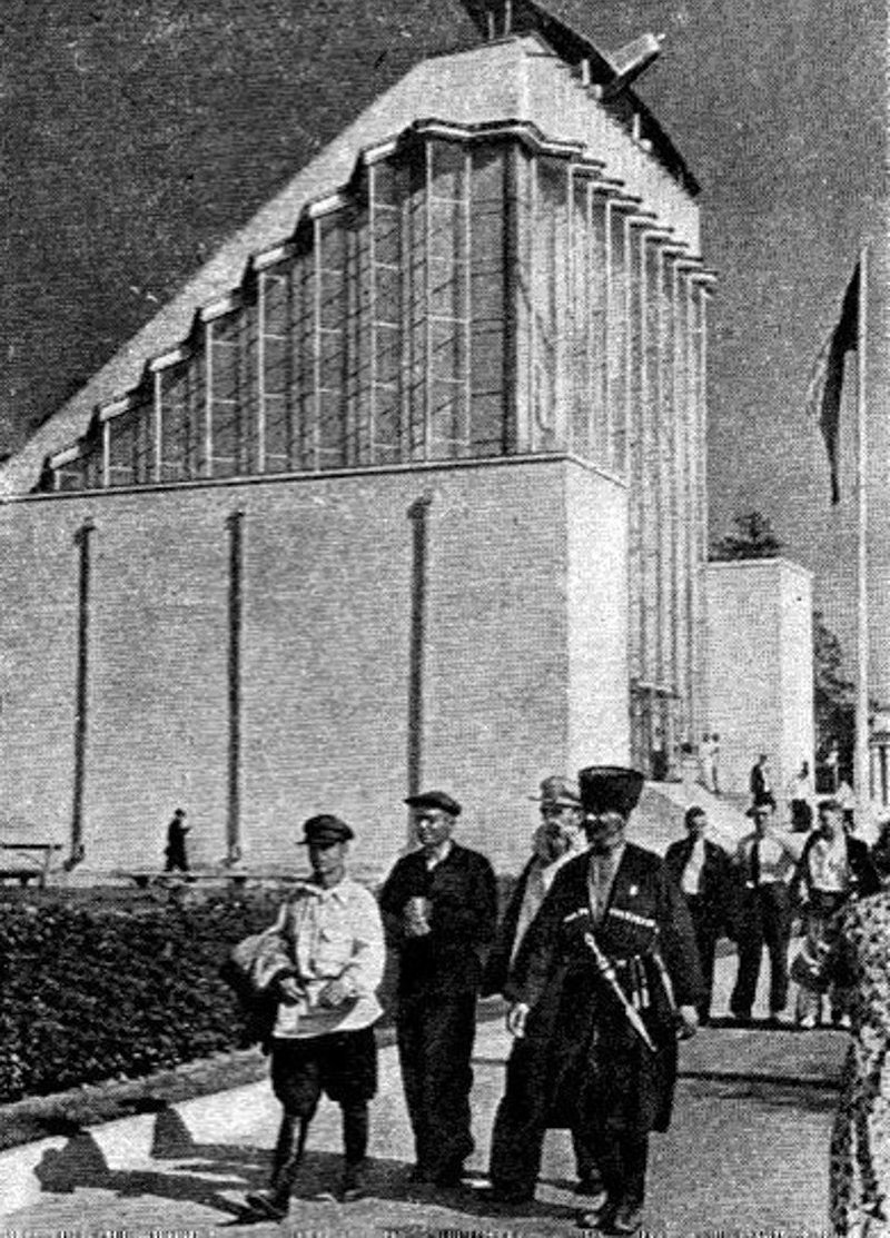 The Soviet Arctic pavilion at VDNKh National Exhibition Center