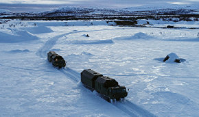 Military field kitchens tested by Arctic