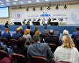 Participants in the plenary meeting, New Horizons of State Policy in the Arctic, held as part of the 9th International Forum The Arctic: Today and the Future, in St. Petersburg