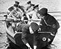 Великая Отечественная война 1941–1945 годов. Минёры Северного флота обезвреживают вражескую мину