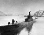 K-21 submarine commanded by Hero of the Soviet Union Nikolai Lunin returns to base