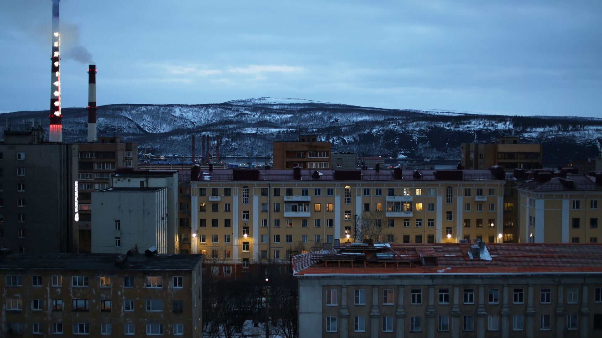Вид на город Мурманск - РИА Новости, 1920, 04.09.2025