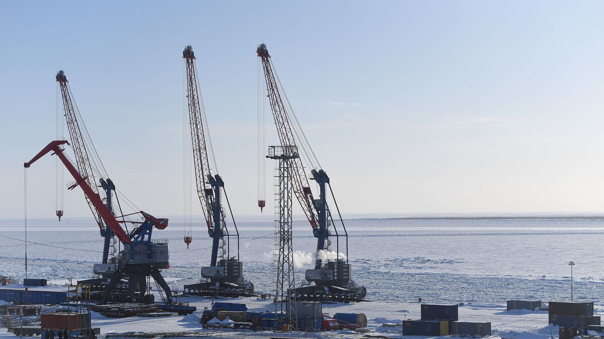 Морской порт Дудинка