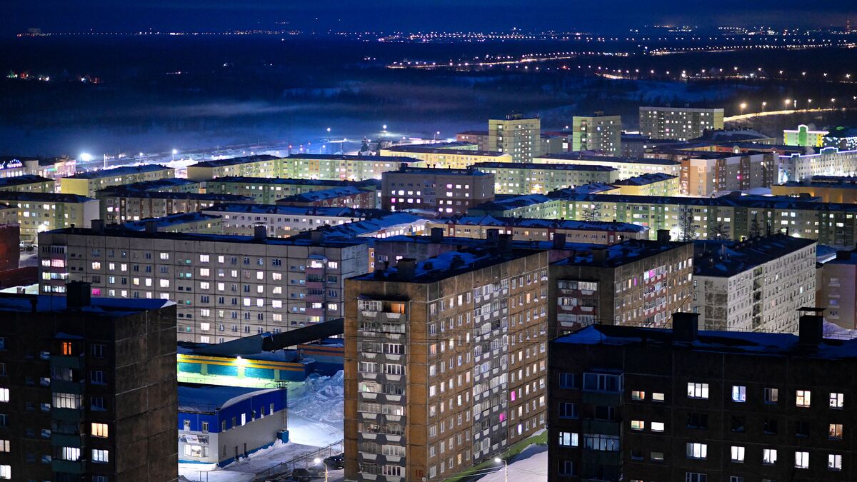 Жилые дома в городе Норильск