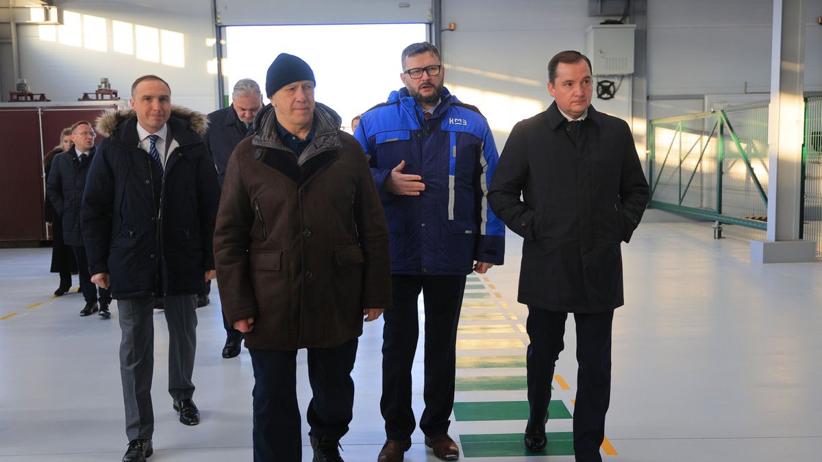Юрий Трутнев на предприятии Архангельской области