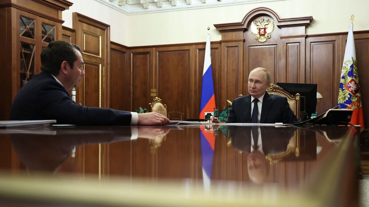 Встреча Президента РФ Владимира Путина с губернатором Мурманской области Андреем Чибисом