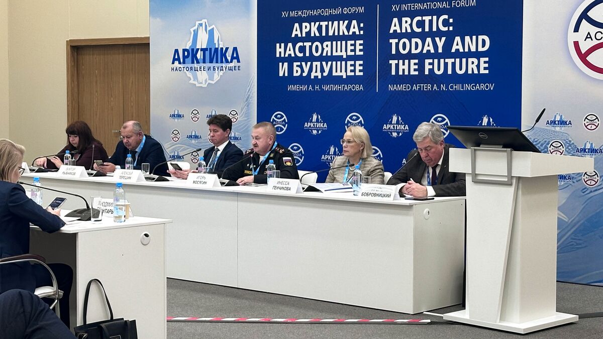 Участники XV Международного форума «Арктика: настоящее и будущее»