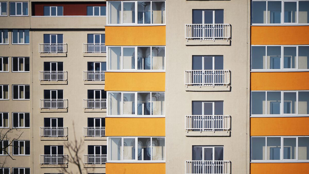 Фасад нового жилого дома