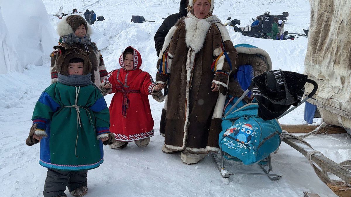многодетная семья КМНС