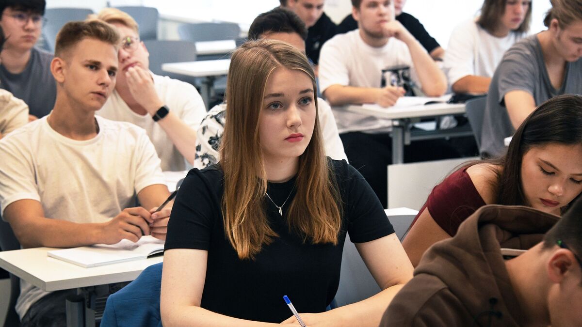 Студенты на семинаре