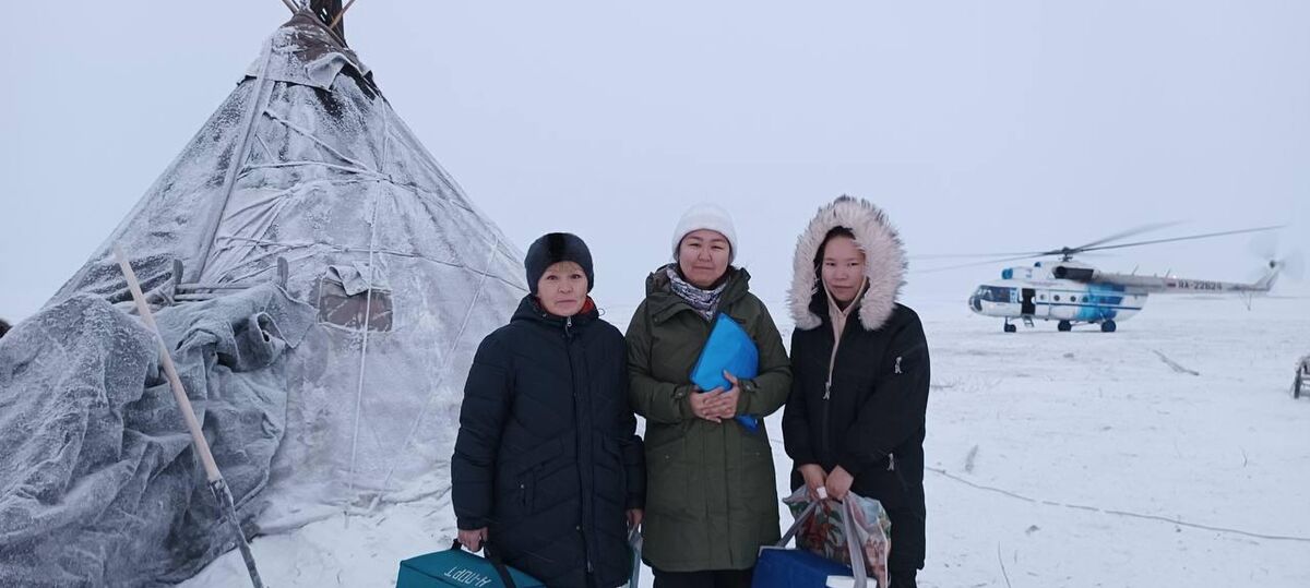 Вылет в тундру для проведения вакцинации и диспансеризации населения