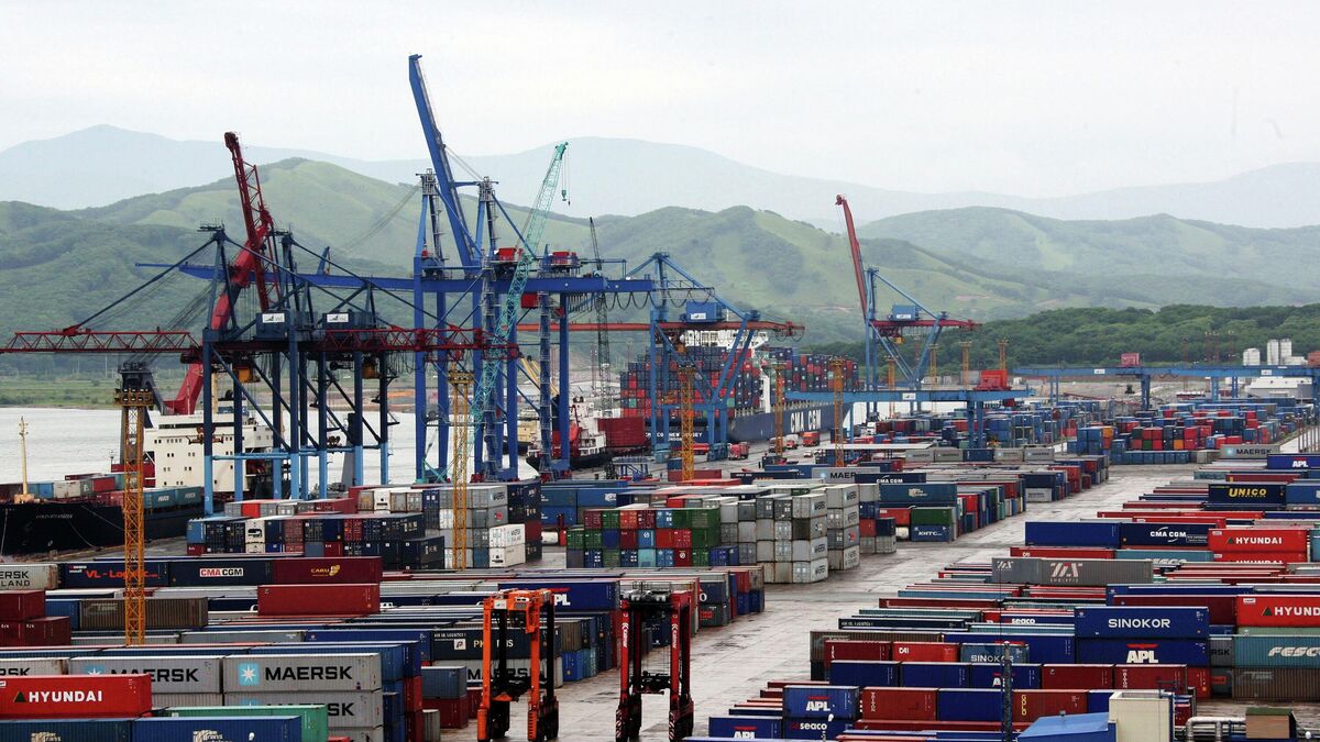 Порт Восточный в городе Находка