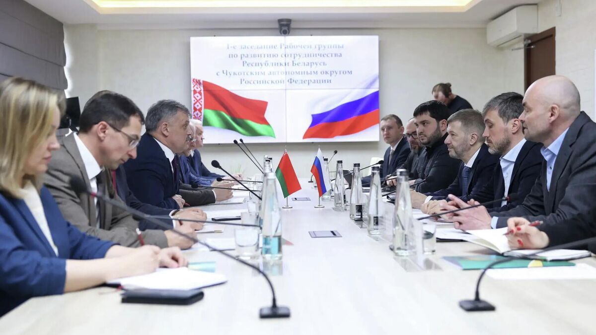 Подписание Дорожной карты по сотрудничеству между Республикой Беларусь и Чукотским автономным округом на 2026–2030 годы