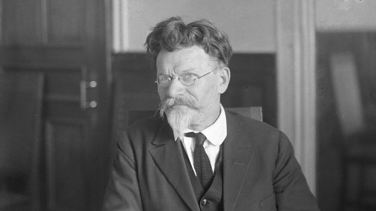 Председатель ЦИК СССР Михаил Иванович Калинин