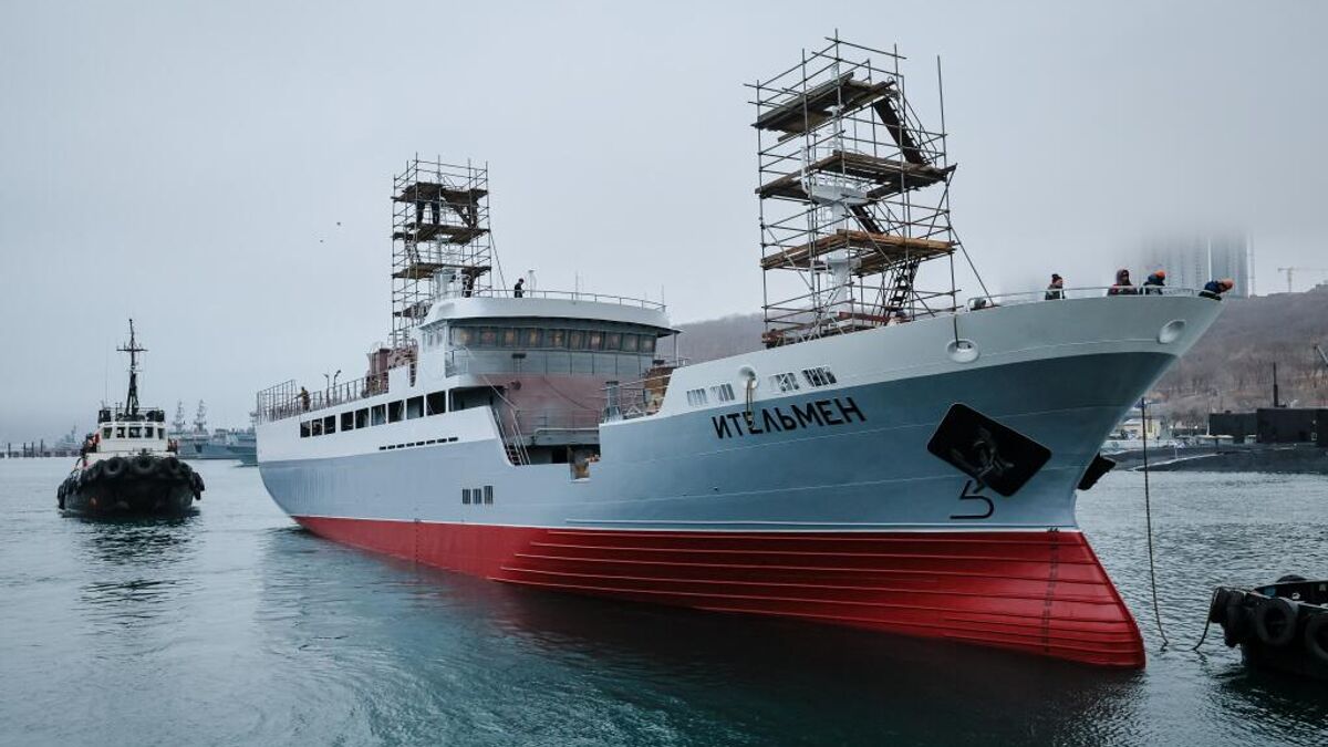 Краболовное судно проекта 03141 Ительмен