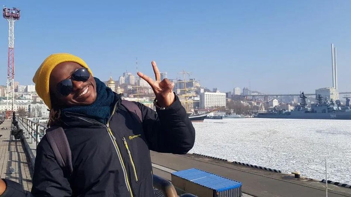 Вид на город Владивосток