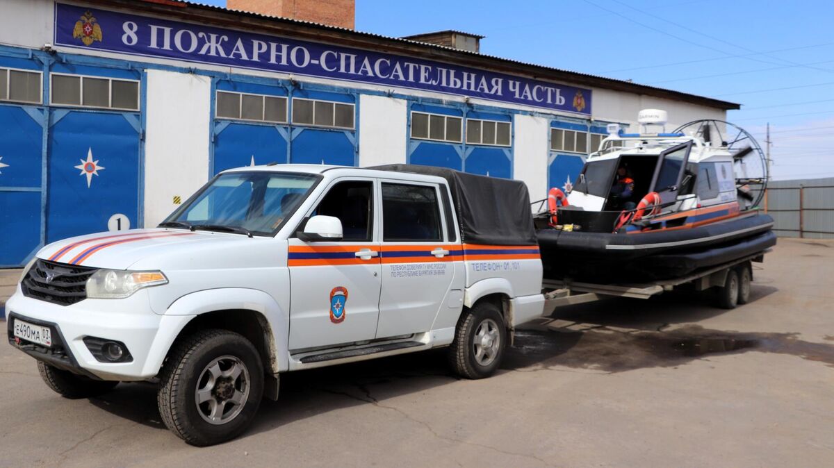 Аэролодки Север 650К в Главном управлении МЧС России по Республике Бурятия 